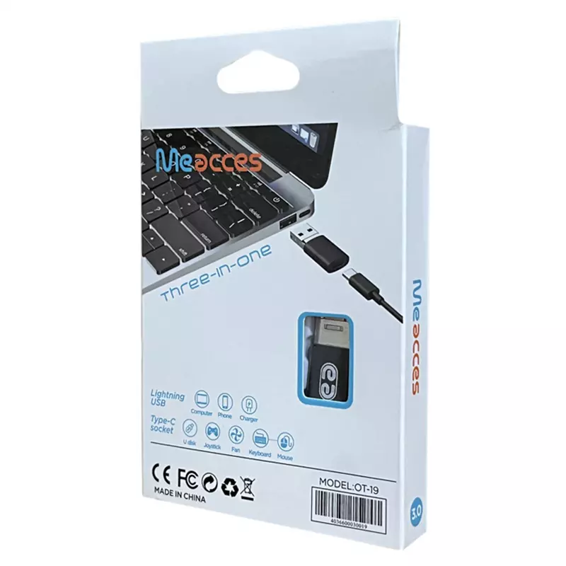 خرید تبدیل شارژر و دیتا می اکسس OT-19 اصل و باکیفیت