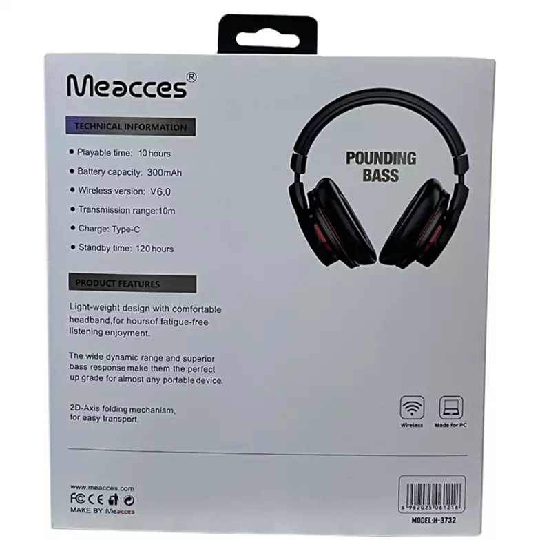 خرید هدست وایرلس مدل H3732 اصل و باکیفیت