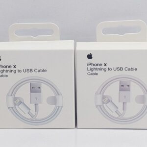 خرید کابل آیفون X پک سفید اصل و باکیفیت