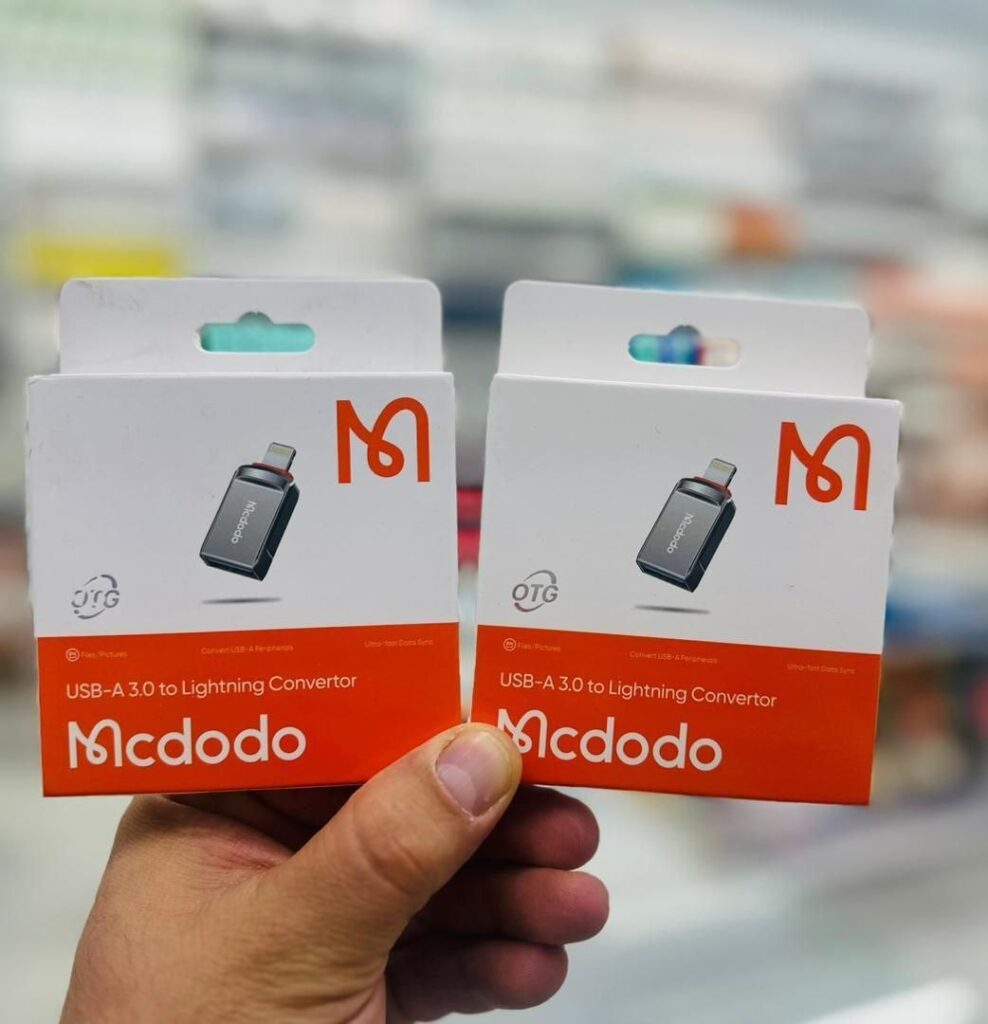 خرید otg آیفون Mcdodo برند اصل و باکیفیت