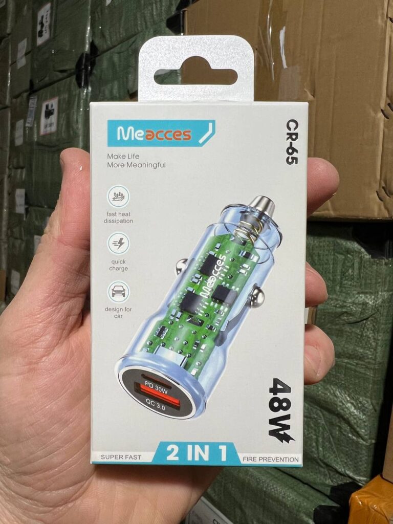 خرید فندکی ماشین 48 وات می اکسس CR-65 اصل و باکیفیت