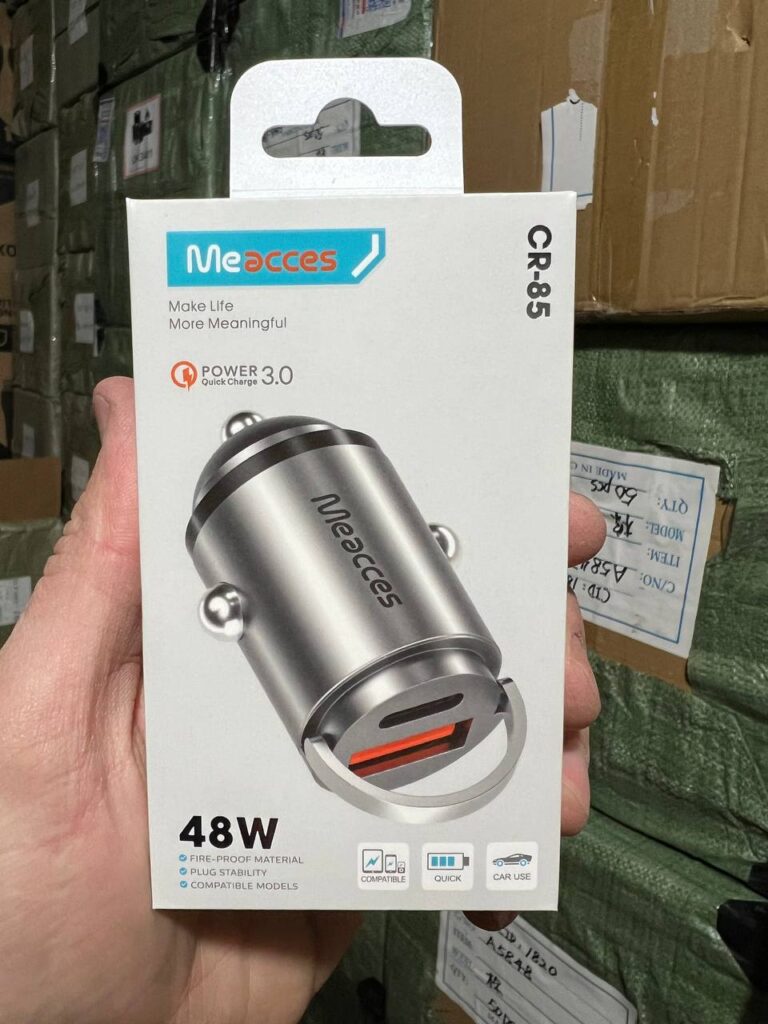 خرید فندکی ماشین 48 وات می اکسس CR-85  اصل و باکیفیت