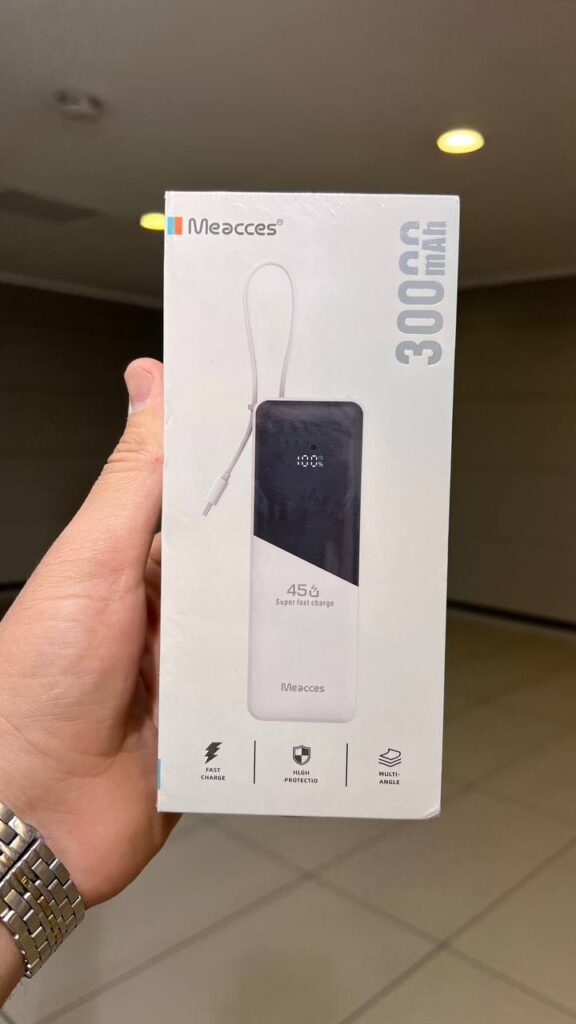 خرید پاور بانک می اکسس 30000 میلی آمپر مدل BL3080 اصل و باکیفیت