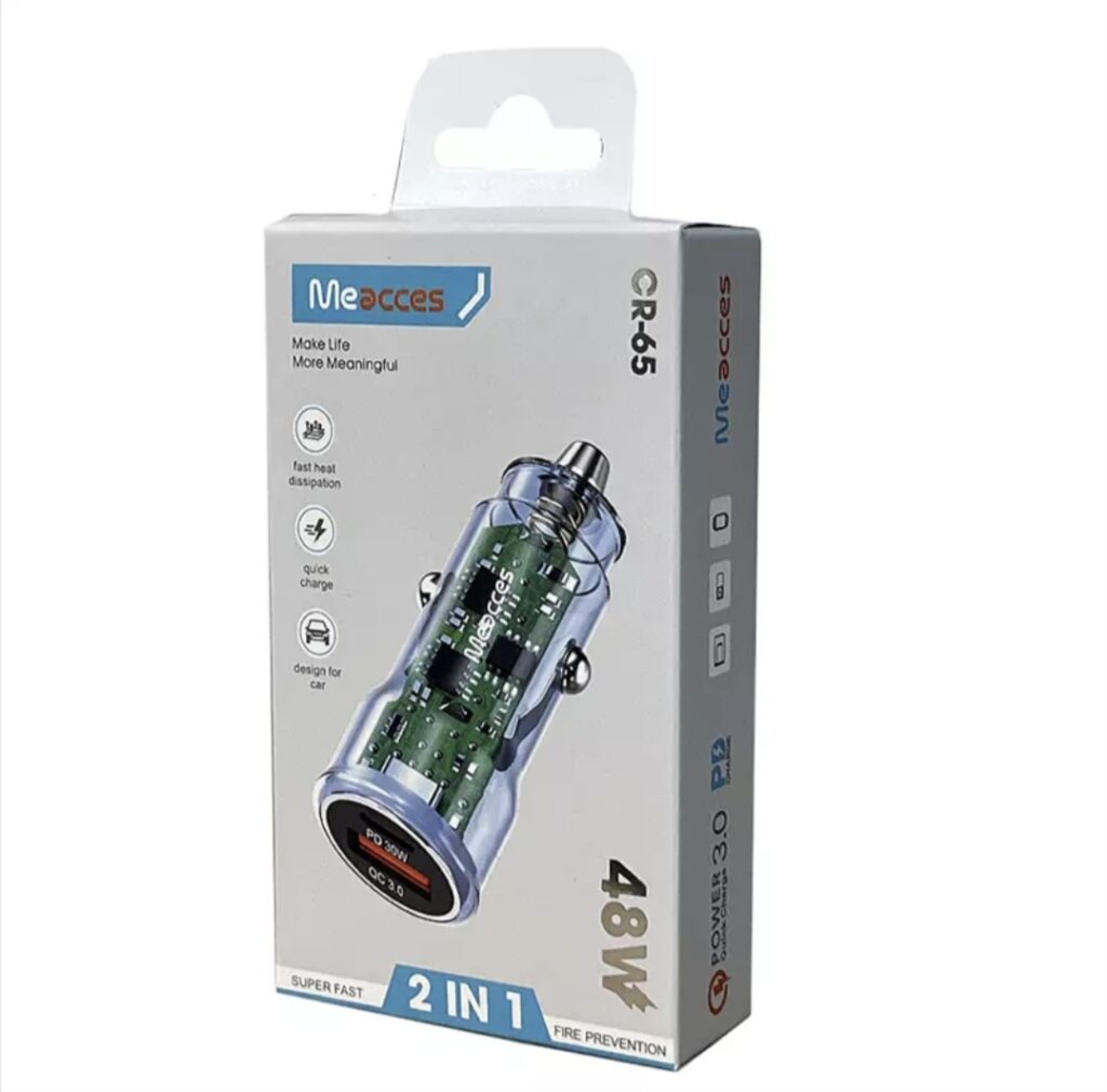 خرید فندکی ماشین 48 وات می اکسس CR-65 اصل و باکیفیت
