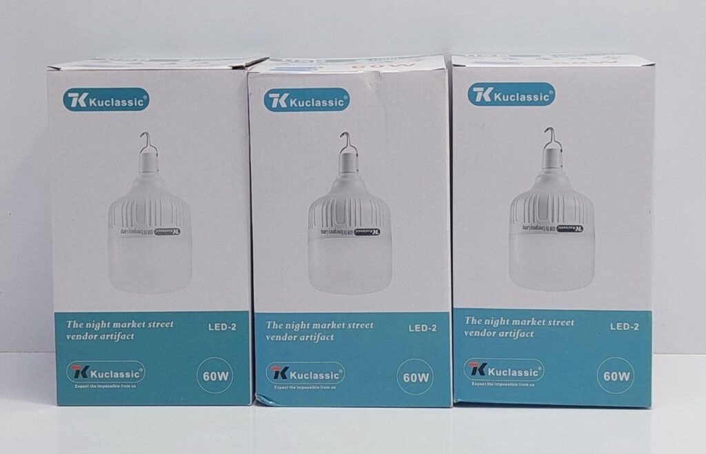 خرید لامپ شارژی Kuclassic 60W اصل و باکیفیت