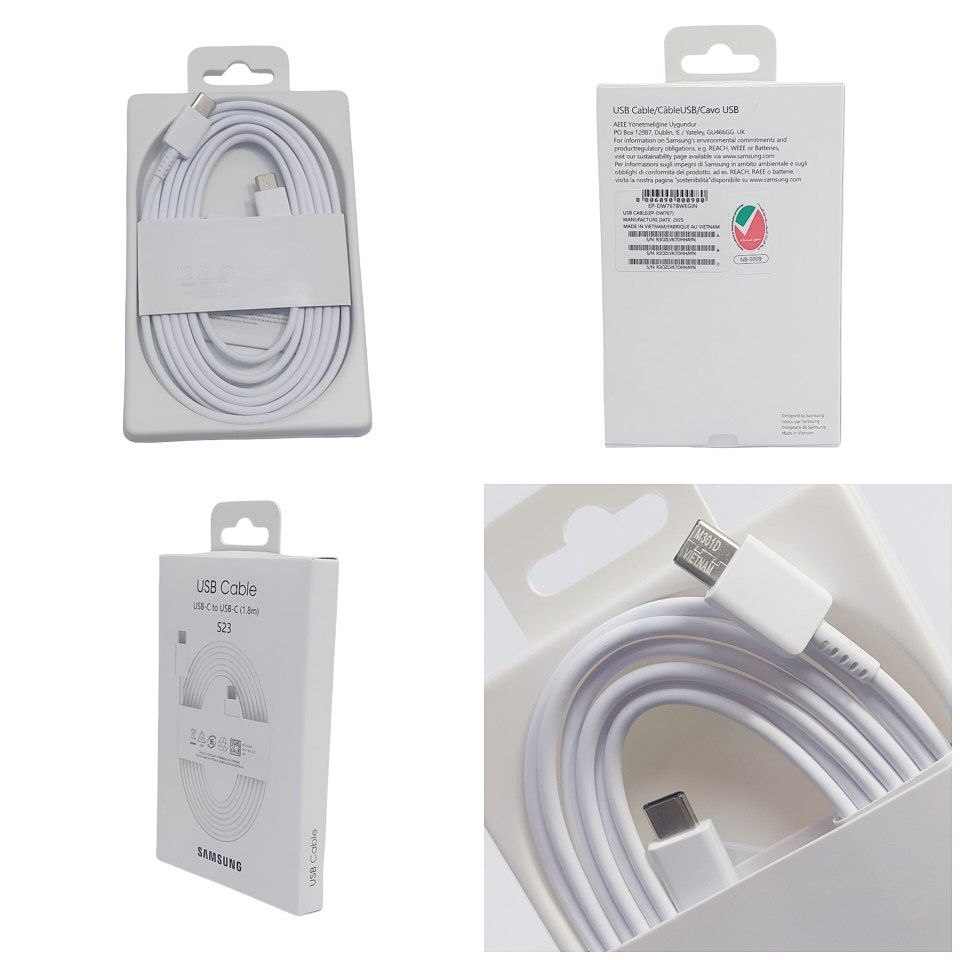 خرید کابل S23 پکدار ۱/۸ متری اصل و باکیفیت